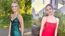 海莉（左）與妹妹謝爾比（右）因車禍喪生。（圖／翻攝自GoFundMe）