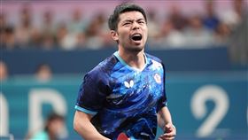 巴黎奧運台灣男團莊智淵。（圖／中華奧會）