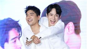 《彈一場完美戀愛 First Note of Love》主要演員涂善存、張豐豪、劉泯廷、Jame Kasama Kranjanawattana。（圖／記者鄭孟晃攝影）