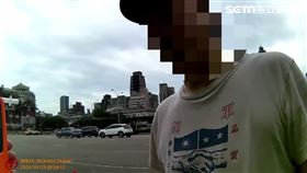 第一金投信董事長尤昭文酒駕行經總統府前路口時遭逮。（圖／翻攝畫面）