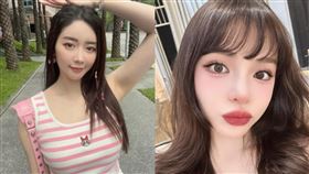 詩亞（右）疑似已與成語蕎（左）鬧翻。（圖／翻攝自IG）