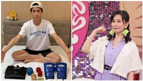 女視帝陳亞蘭（右）力挺女拳王林郁婷。（圖／翻攝自林郁婷、陳亞蘭IG）