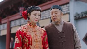 海陸與張鐵林在《末代廚娘》首次合作飾演父女。（圖／
龍華電視提供）