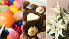 ▲拜月老可以選擇甜食、百合花等（圖／CANVA製作）