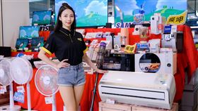 涼夏商機大爆發，節能家電補助加持拼買氣！到燦坤買空調最低1.6萬有找。（圖／品牌業者提供）