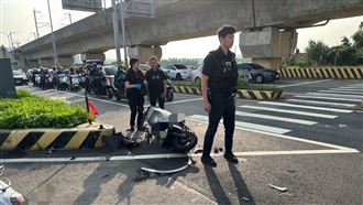 悲傷父親節！桃警上班途中遭車猛撞亡