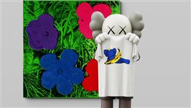 KAWS + Warhol UT系列主視覺。（圖／品牌業者提供）