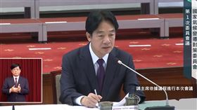 賴清德主持首場「國家氣候變遷對策委員會」會議（圖／翻攝自賴清德YT）