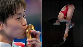  「天才跳水少女」的全紅嬋 圖／達志影像／美聯社