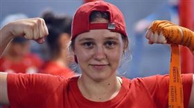 20歲的波蘭小將塞雷梅塔將和林郁婷爭奧運女子拳擊57公斤級金牌。（圖／翻攝Julia Szeremeta IG）