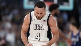 ▲今天轟下36分的柯瑞。（圖／美聯社／達志影像）