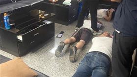 中壢「玖伍茶行」成為天道盟正義會據點，並作為詐騙集團水房。（圖／翻攝畫面）