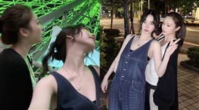 aespa，Karina、Giselle。（圖／翻攝自Karina IG）