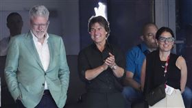 ▲傳湯姆克魯斯（Tom Cruise）現身奧運閉幕式。（圖／美聯社／達志影像）