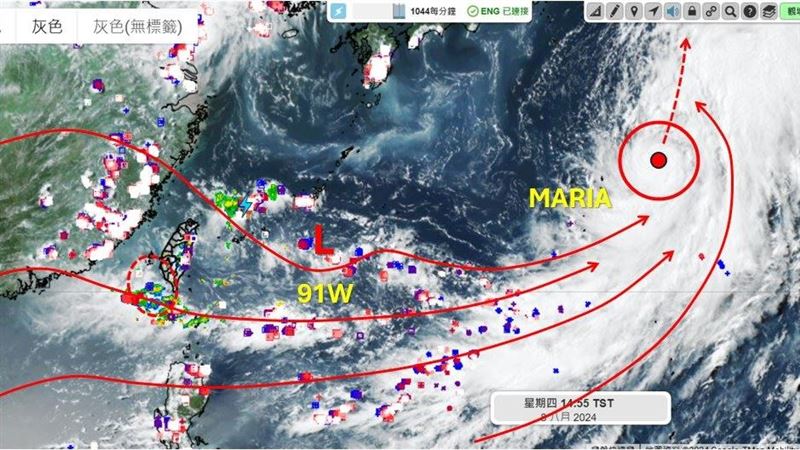 有颱風？旅日留意 　氣象專家：恐侵日本