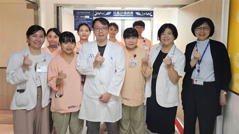 馬偕兒醫首例腦死器捐　7歲露露遺愛3家庭