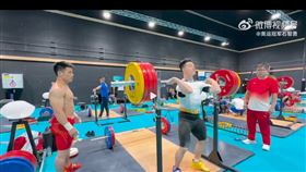 石智勇訓練照（圖／翻攝自石智勇微博）