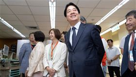 賴清德前往台中視察榮總智慧醫療（圖／總統府提供）