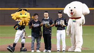 李孟遠首次開球緊張　仰慕彭政閔、林智勝