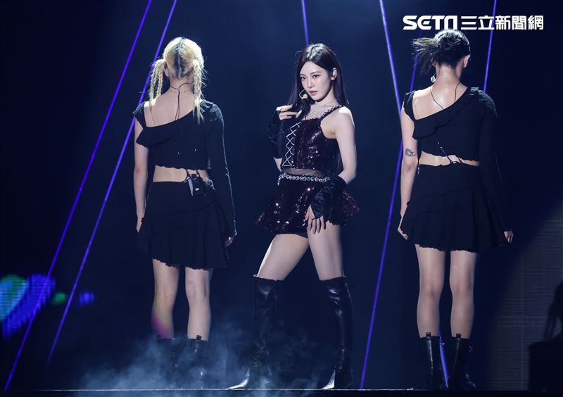 aespa LIVE TOUR - SYNK : PARALLEL LINE in TAIPEI（圖／記者鄭孟晃攝影）