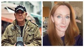 黃秋生力挺林郁婷，狠嗆JK羅琳「巫婆」。（圖／翻攝自黃秋生臉書、JK羅琳IG）