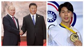 習近平、普丁、林郁婷（組合圖）