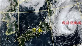 瑪莉亞颱風將為日本帶來可觀的累積雨量。（圖／翻攝自鄭明典 臉書）