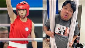 林郁婷、統神。（圖／教育部體育署提供、翻攝自統神臉書）