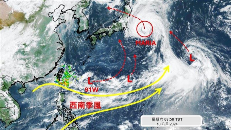 恐有2個以上颱風　專家：不排除接近台灣