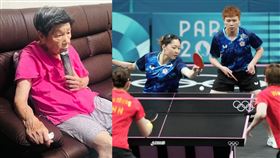 90歲高齡的台灣資深桌球國手陳月至今仍十分關注桌球賽事。（圖／翻攝threads）