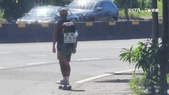 獨／男版企鵝妹圓舊夢　踏上滑板環島之旅