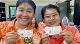 泰女夢見裸男後竟中頭獎。（圖／Sanook）