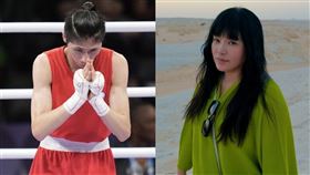 林郁婷、唐綺陽。（圖／中華奧會提供、翻攝自唐綺陽臉書）