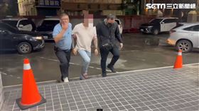 吳男遭警方逮捕。（圖／翻攝畫面）