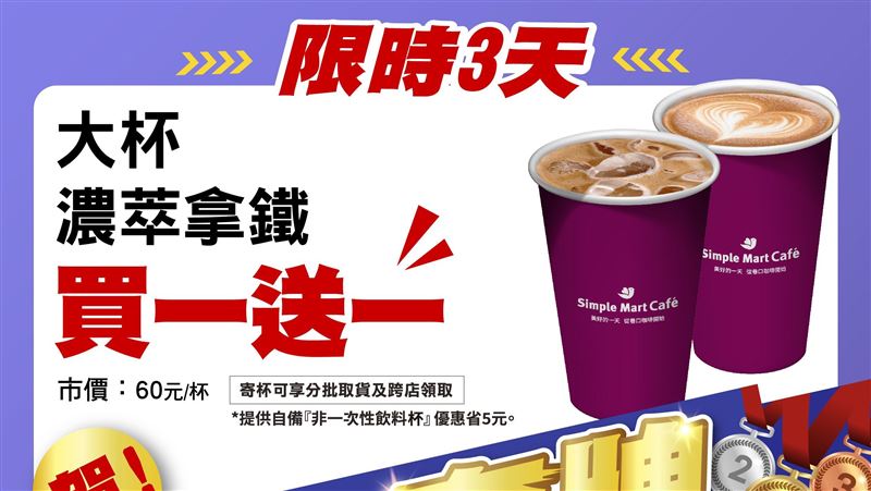 拳后林郁婷摘金！　美廉社限時推買1送1