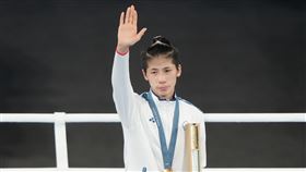 ▲台灣拳后林郁婷，巴黎奧運拳擊57公斤級拿下金牌。（圖／中華奧會提供）