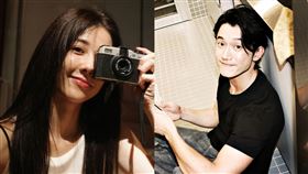 邵雨薇2020年大方認愛吳慷仁後，小倆口的互動向來是粉絲的關注焦點。（圖／翻攝自臉書、IG）