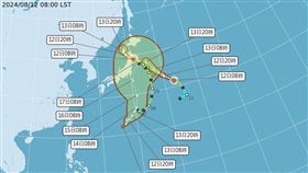 瑪麗亞，颱風，日本（圖／翻攝自交通部中央氣象署）