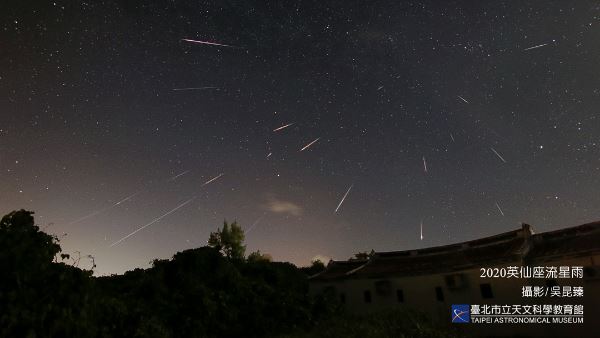 英仙座大型流星雨來了！天文館揭觀星時機