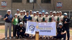 ▲世界少棒聯盟次青少棒世界賽，桃園新明國中繳出3連霸。（圖／台灣世界少棒聯盟提供）