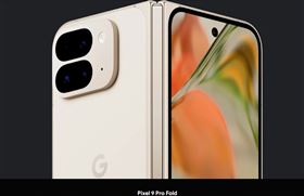 Google將於台灣時間14日凌晨舉辦硬體新品全球發表會，日前已搶先在官網發布影片「劇透」，曝光旗艦機Pixel 9 Pro與摺疊機Pixel 9 Pro Fold外型。（圖／截自Google官網）


