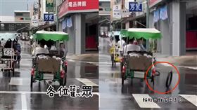 台東四輪電動車又出事！遊客騎一半「輪胎當場噴飛」網嚇：超可怕。（圖／翻攝自記者爆料網）