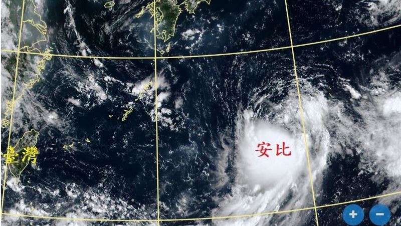 輕颱安比生成　鄭明典揭對流大爆發