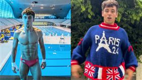 ▲會在泳池編織毛衣的「跳水王子」戴利宣布退役。（圖／翻攝自Instagram／tomdaley）