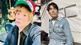 曹西平（左）心疼羅時豐（右）。（圖／翻攝自臉書）