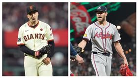 ▲史奈爾（Blake Snell）和塞爾（Chris Sale）上演強投對決！合飆23次三振。（圖／美聯社／達志影像）