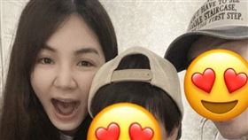 網友在小紅書分享自己在京都與Ella一家人的互動。（圖／翻攝自小紅書）