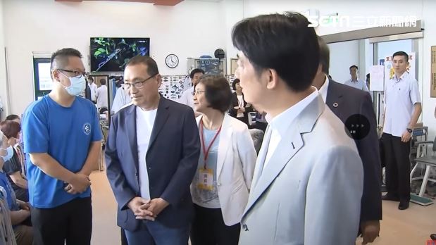 為健康台灣暖身！賴清德、侯友宜互動曝光
