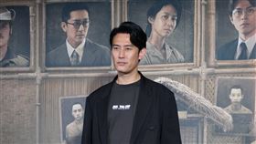 塚原大助在《聽海湧》中飾演日軍指揮官。（圖／記者蔡云慈攝影）