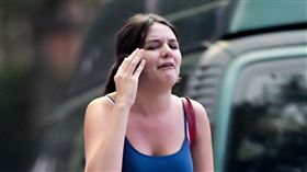 湯姆克魯斯女兒舒莉（Suri）。（圖／美聯社／達志影像）